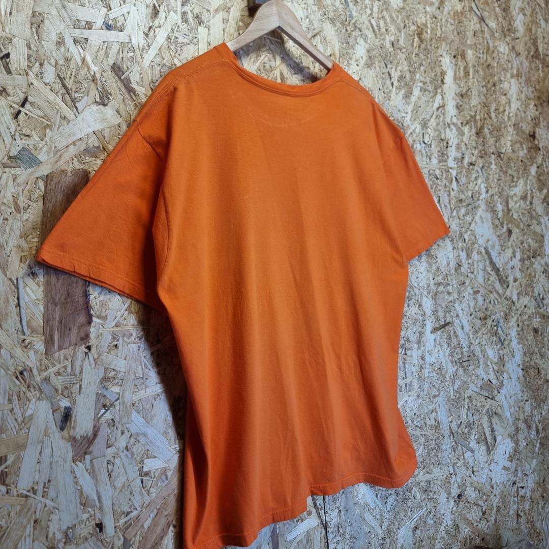 古着USA アメカジ オレンジ オーバーサイズ2XL  MLB