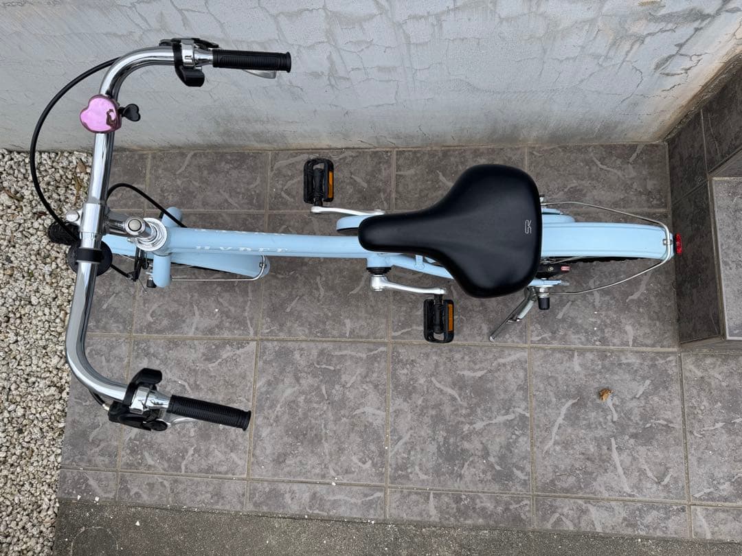 HYDEE ハイディ　キッズ　バイク　子ども　自転車 16インチ　補助ペダル付き