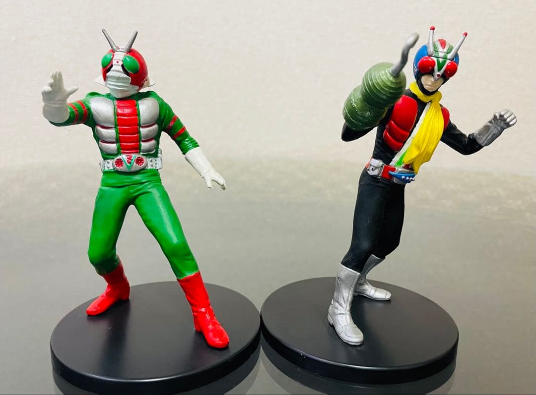 仮面ライダー フィギュア 台座付き昭和ライダー15体セット【希少】