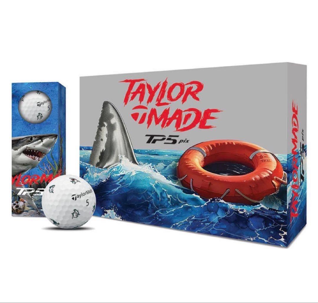 TaylorMade TP5x pix ゴルフボール 12個入り