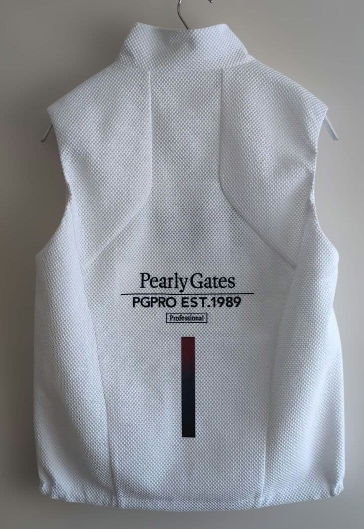 美品　近年モデル【パーリーゲイツPEARLYGATES】メンズリバーシブルベスト