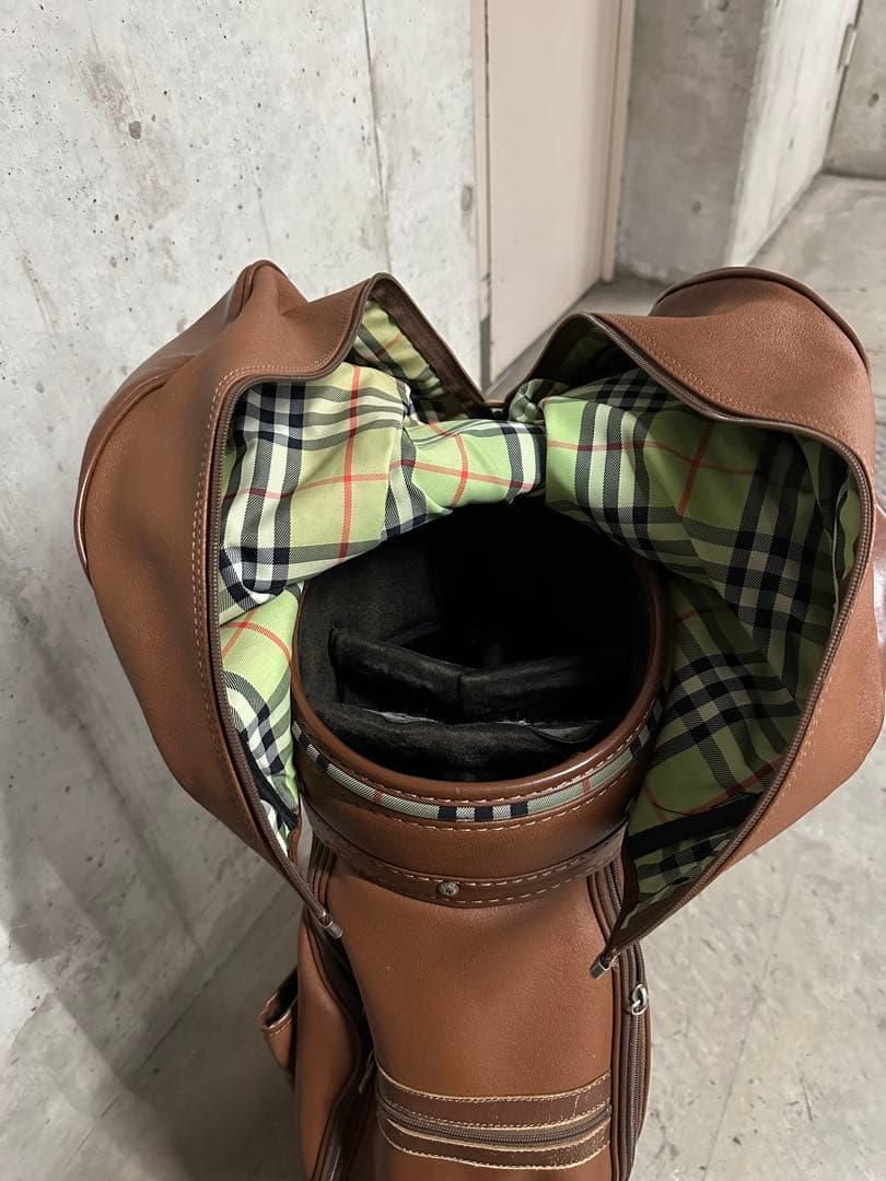 BURBERRY ゴルフキャディバッグ ブラウン