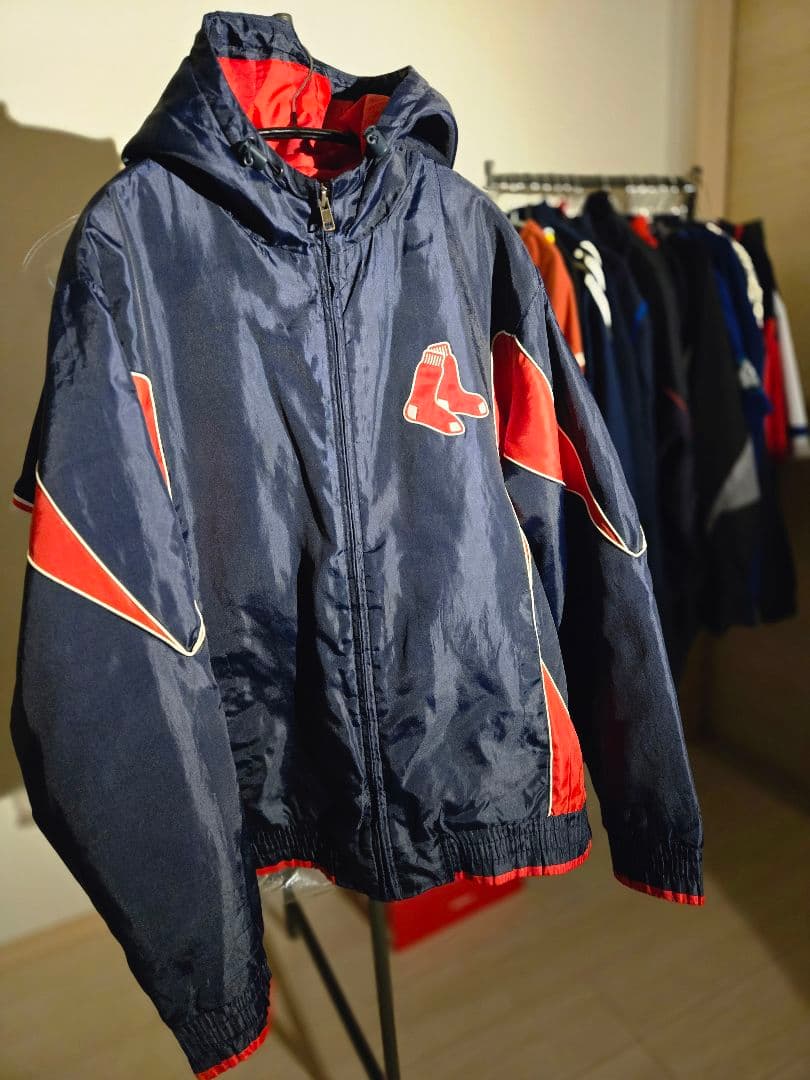 【激レア】 00s MLB レッドソックス 中綿スタジャン
