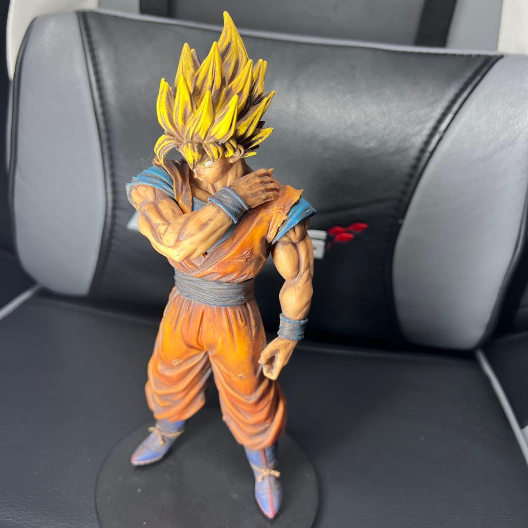 64.ドラゴンボール　悟空　ベジータ　トランクス　リペイント　セット　ジャンプ