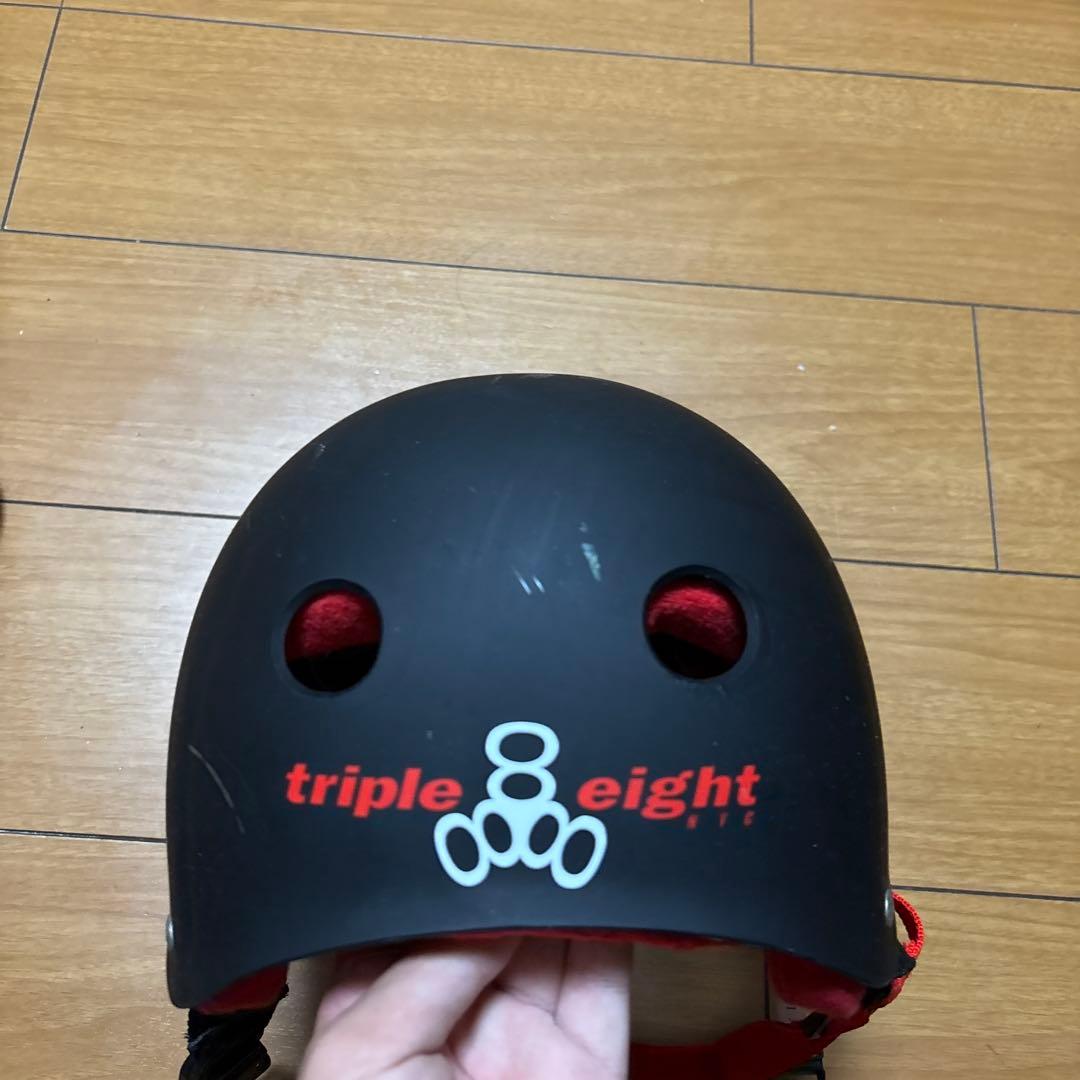 A*a様 triple eight ヘルメット 黒色