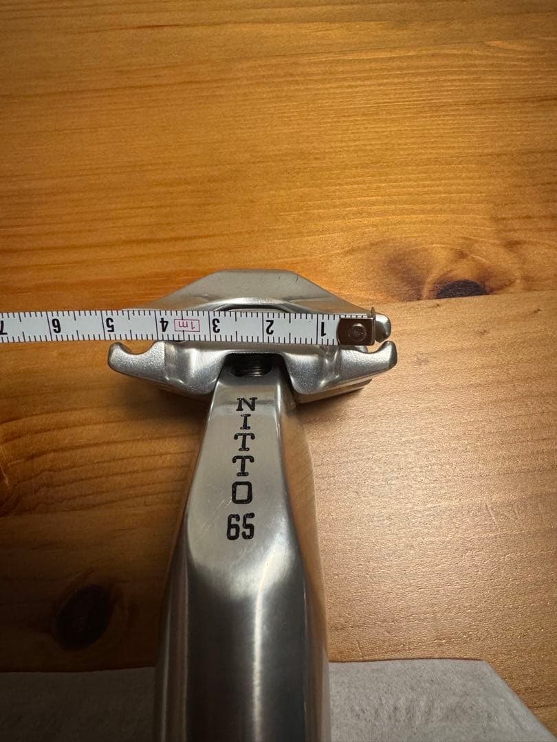 NITTO 65 シートポスト 27.2mm シルバー