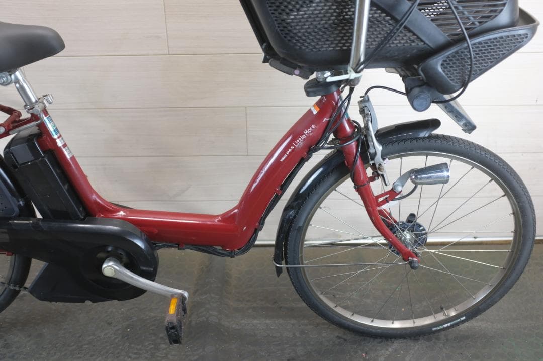 電動自転車 ヤマハPAS　26インチ　3段8.9Ah充電器あり