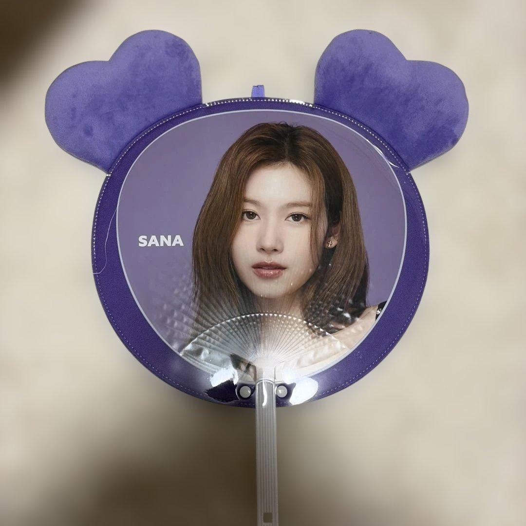 TWICE SANA うちわとカバーセット