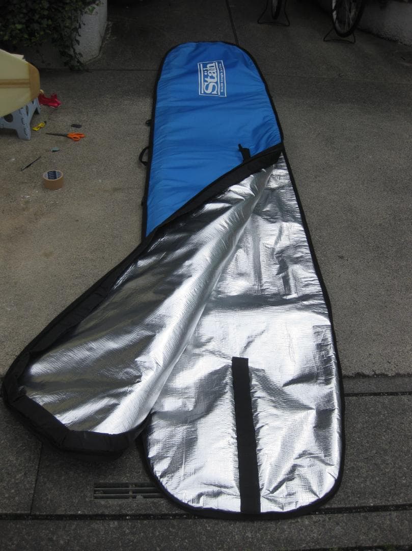 Stäsh サーフボードハードケース 青 11フィート