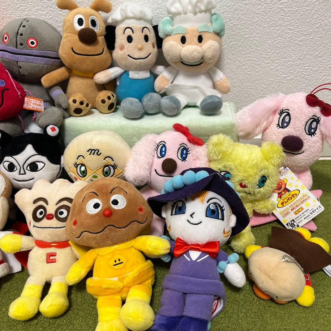 アンパンマンぷりちぃビーンズぬいぐるみセット
