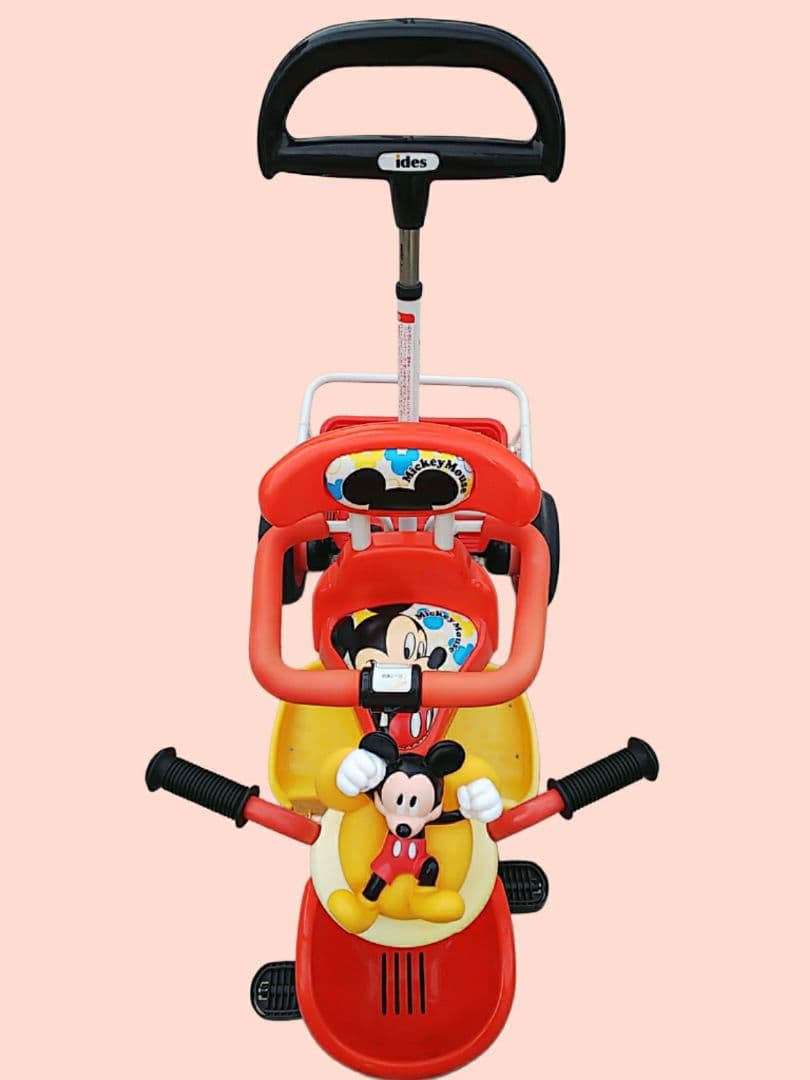 三輪車 アイデス ミッキーマウス ミッキー 赤 レッド