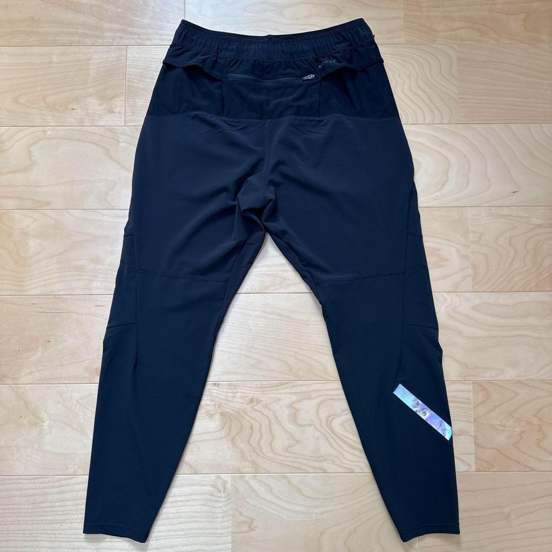 NIKE ランニングパンツ　ロングパンツ　ドライフィット　メンズ　黒　M 新品