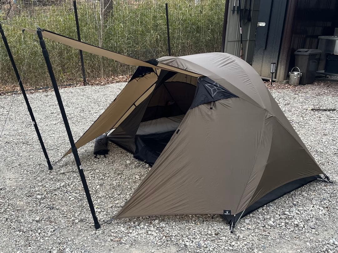 NINJA TENT カーキ ドーム型テント　パーゴワークス