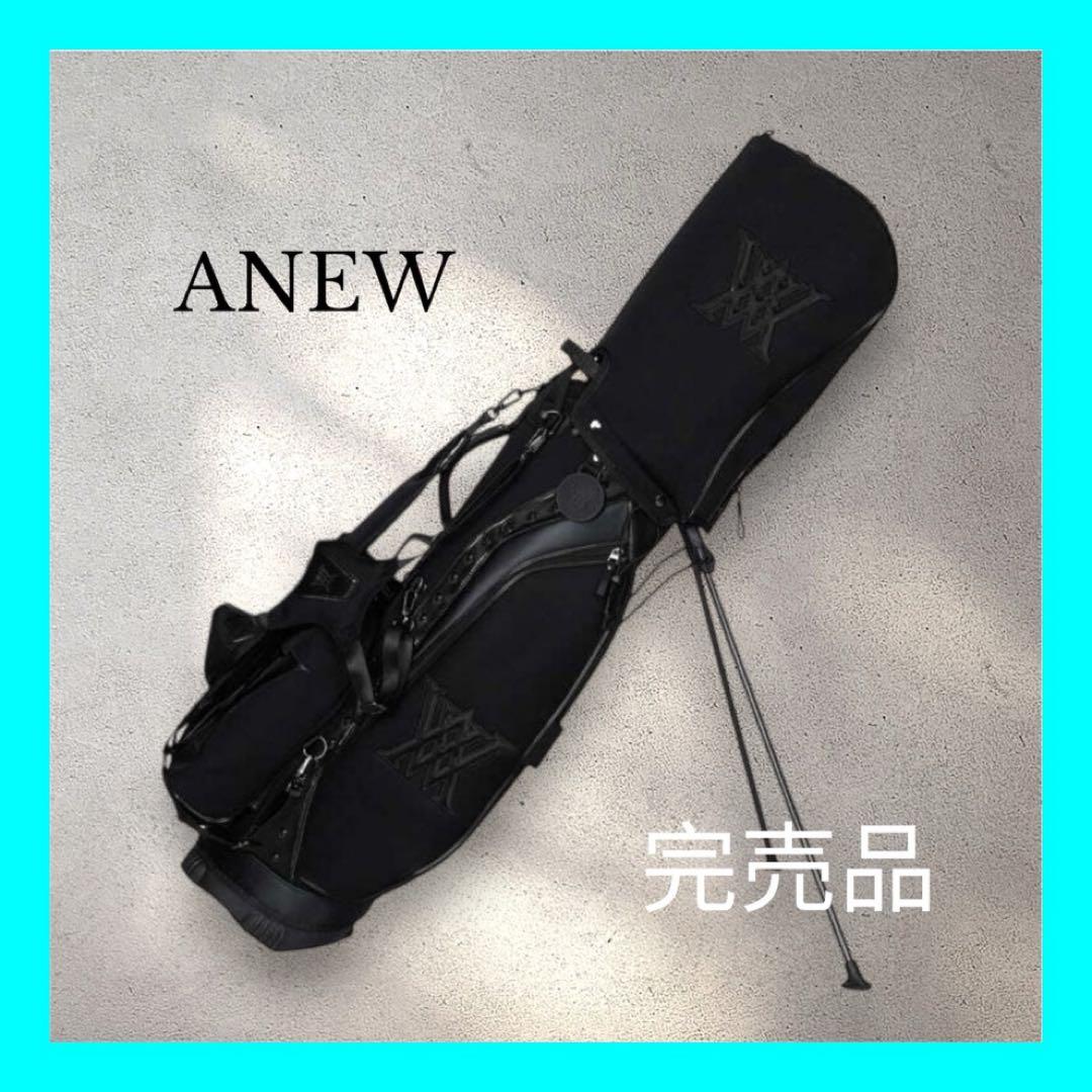 新品タグ付き⭐️ANEW❤️完売品キャディバッグ 黒 人気