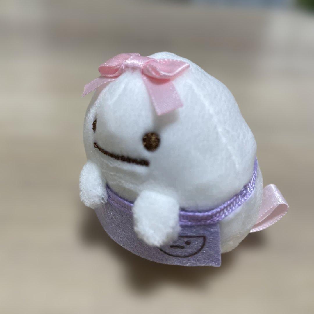 すみっコぐらし　おばけ　てのりぬいぐるみ たぴおかパーク　受注生産