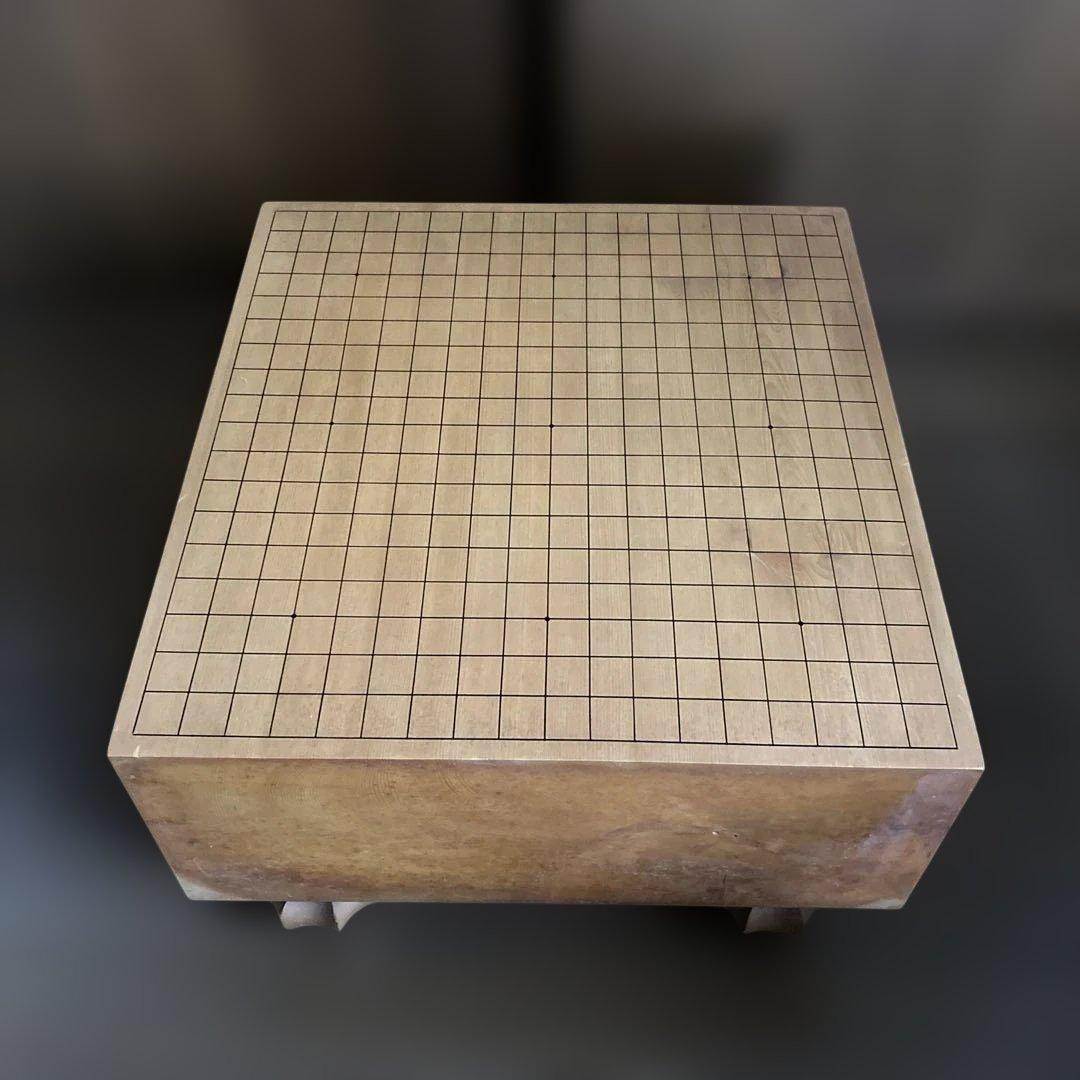木製碁盤　碁石　碁石入れ