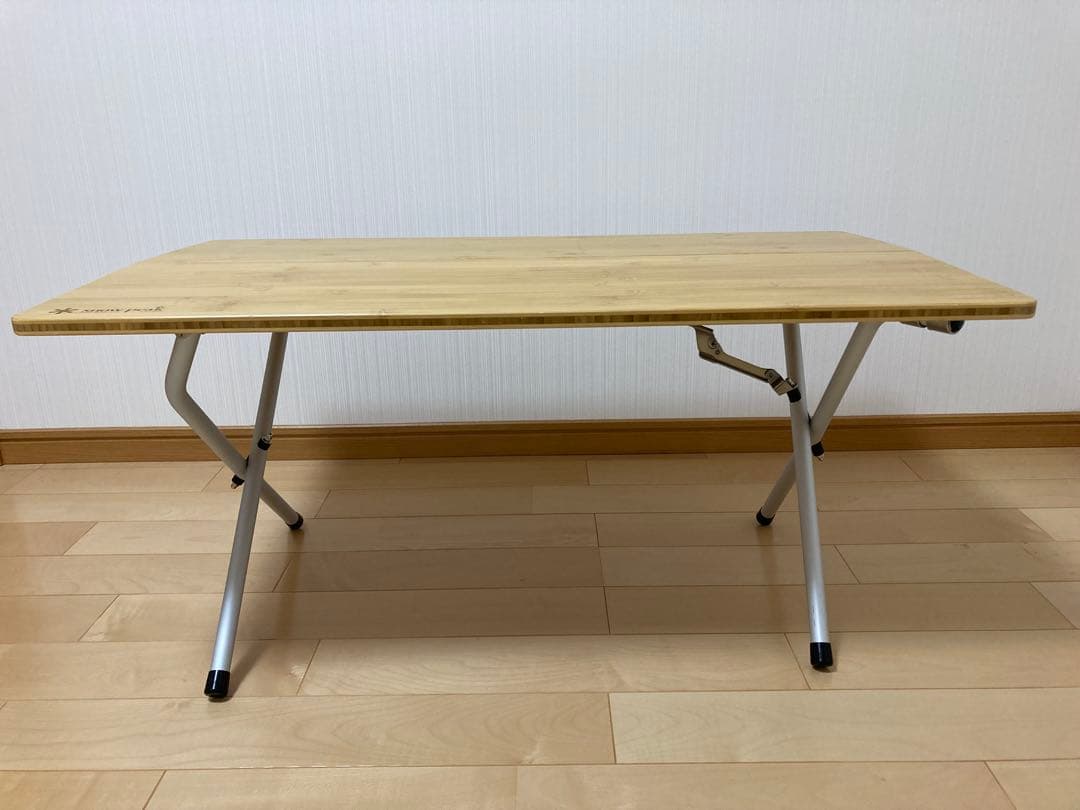 （ケースあり）スノーピーク ワンアクションローテーブル竹