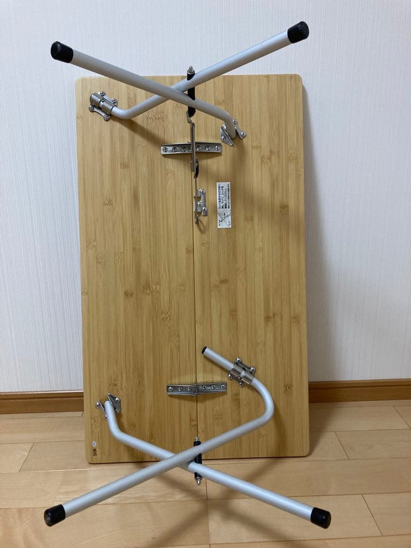 （ケースあり）スノーピーク ワンアクションローテーブル竹