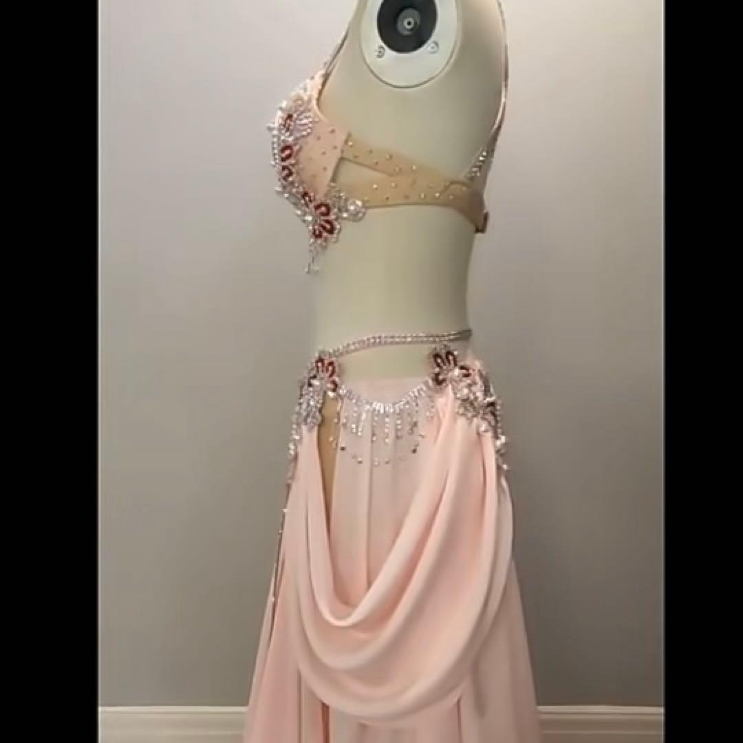 ベリーダンス衣装 イエロー
