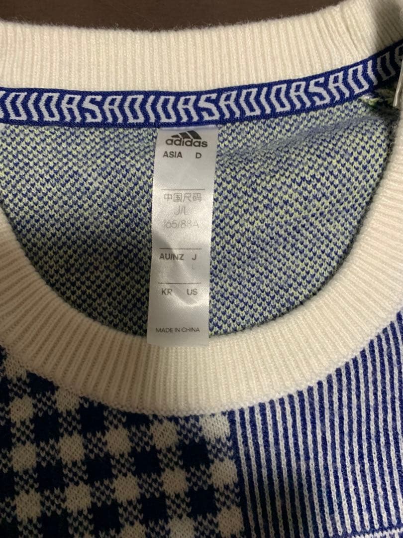 adidas ゴルフウエア　セットアップ