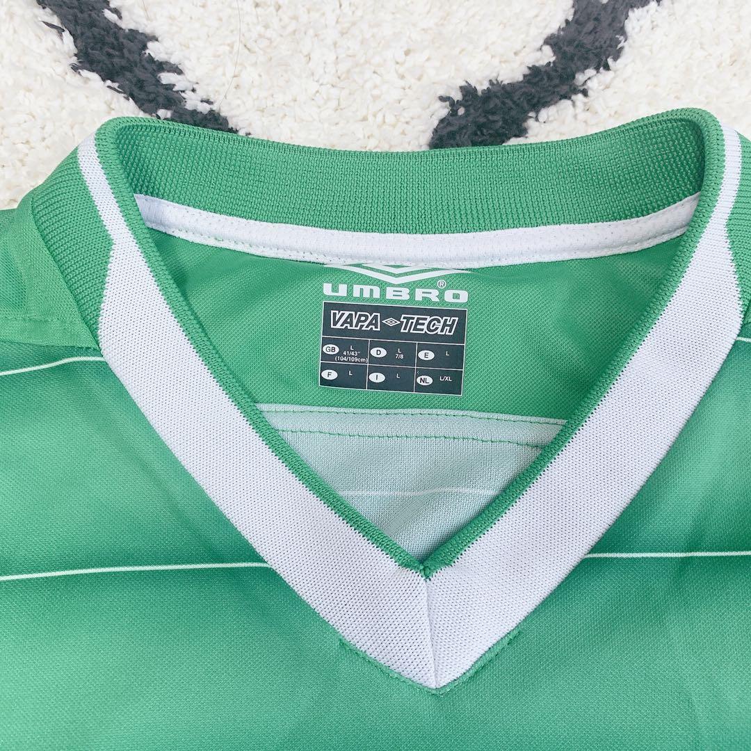 【正規品】アンブロ サッカー アイルランド代表 ユニフォーム Lサイズ 美品