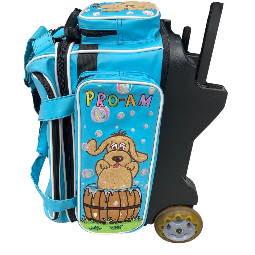 レア　Doggy ボウリング用バッグ 犬　わんちゃんABS PRO-am 2球用