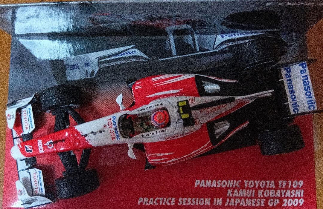 2009　TOYOTA TF109日本GP FP小林可夢偉フォルツァ別注PMA