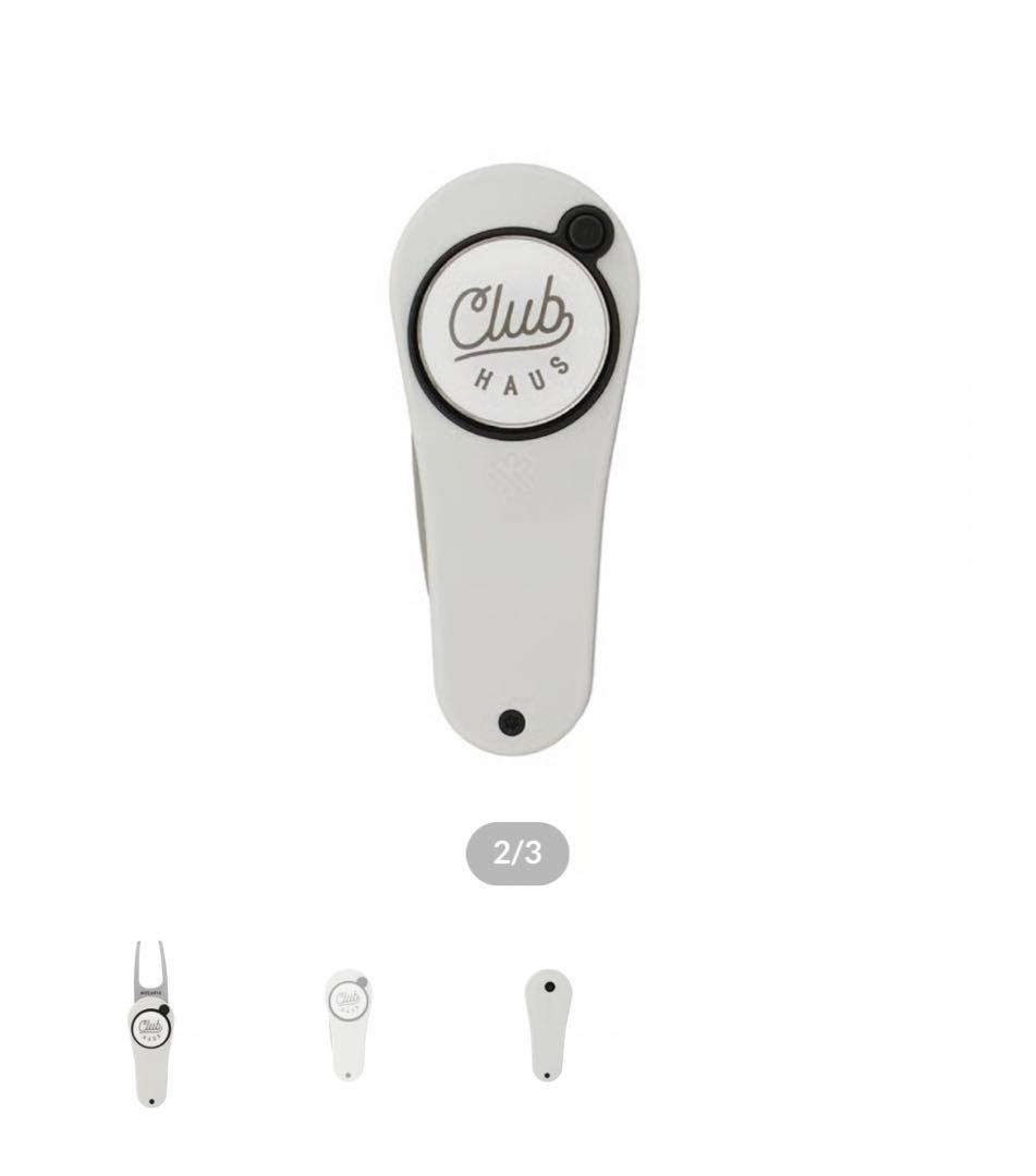 ラウンド用品・アクセサリー CLUBHAUS Original NEW Pitchfix - White