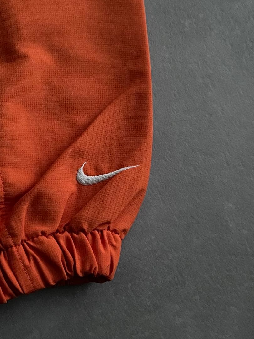 Nike ジップアップジャケット Y2K 00s ホワイト/オレンジ