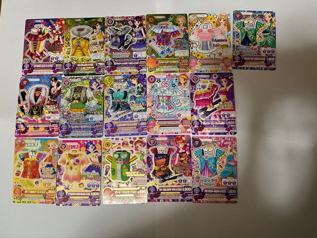 アイカツカード まとめ売り 72枚