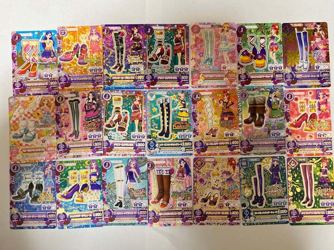アイカツカード まとめ売り 72枚