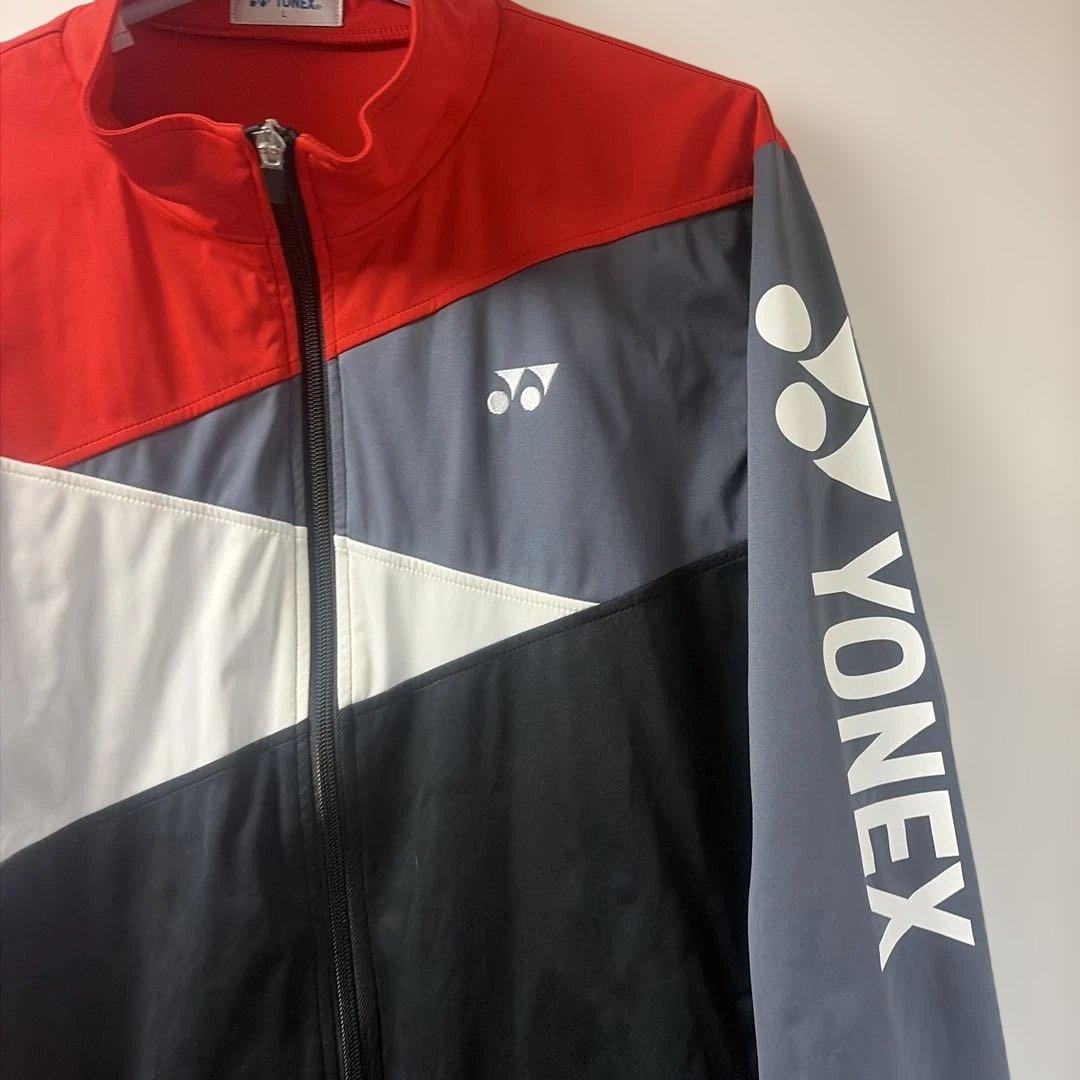 YONEX ジップアップジャケット 上下セット上L、下O
