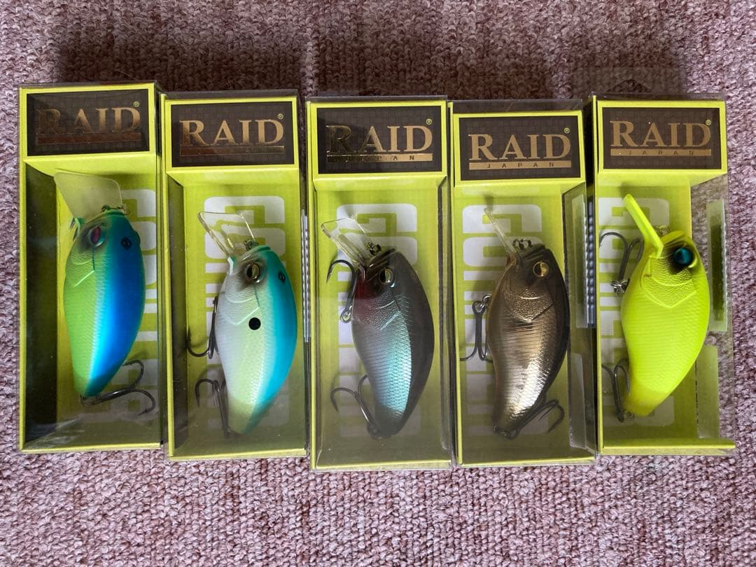 レイドジャパンルアーセットまとめ売り未使用品