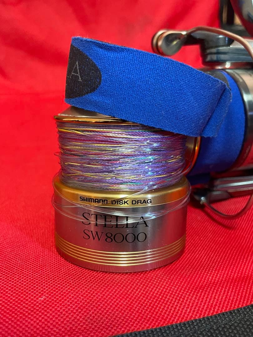 SHIMANO STELLA SW8000 スピニングリールと替えスプール