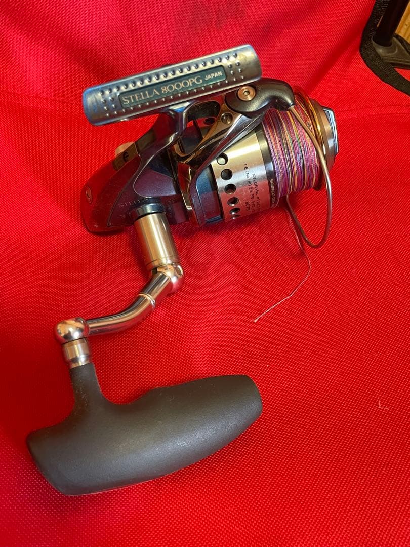 SHIMANO STELLA SW8000 スピニングリールと替えスプール