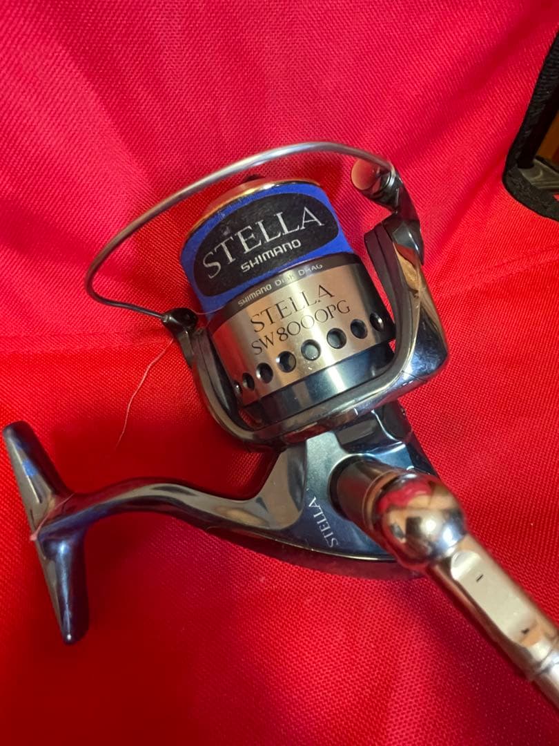 SHIMANO STELLA SW8000 スピニングリールと替えスプール