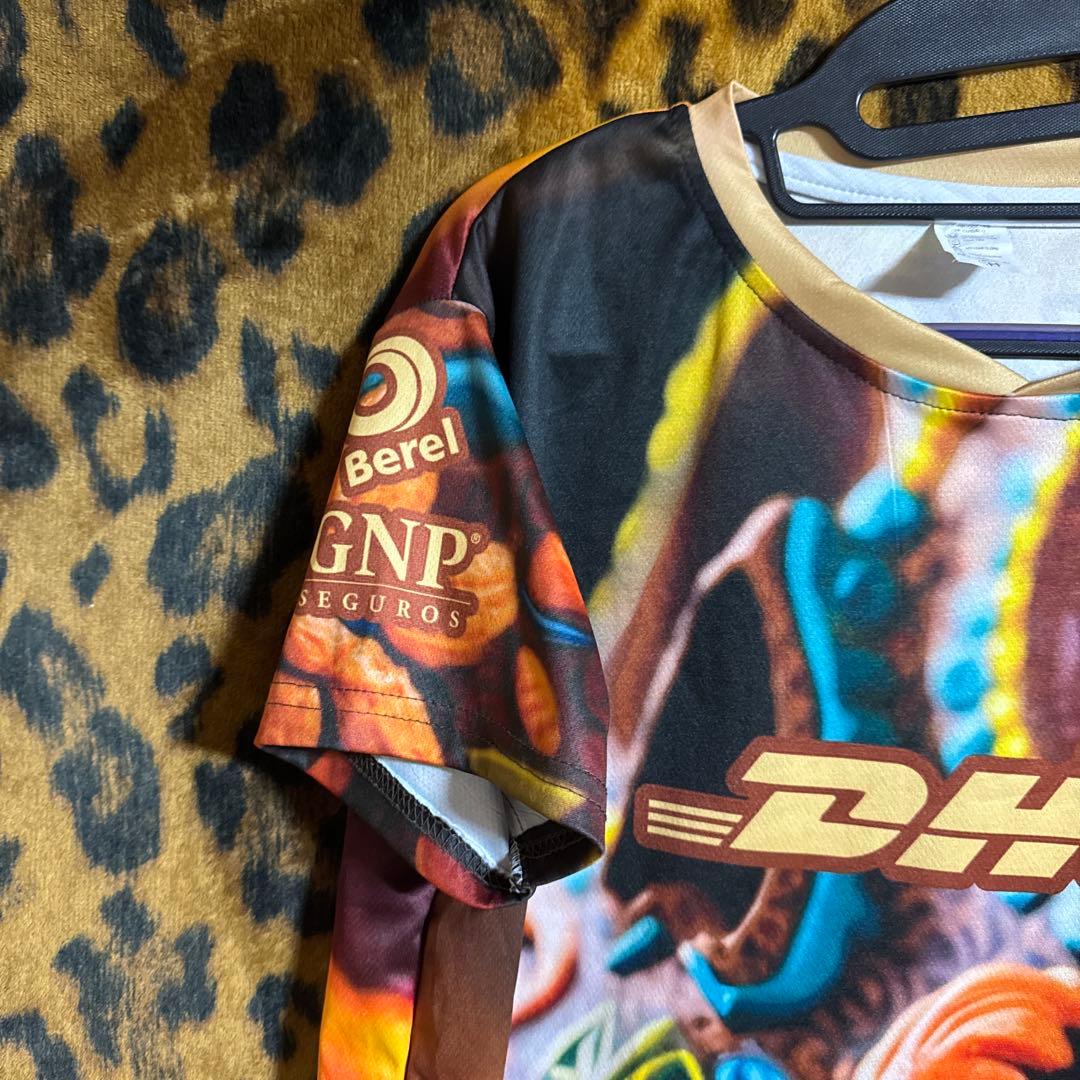 DHL Mifel カラフル骸骨シャツ　メキシコ　サッカー　シャツ