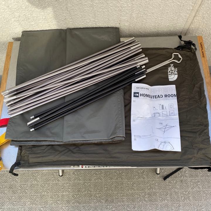 【美品】THE NORTH FACE ホームステッドルーミー2  シェイドセット
