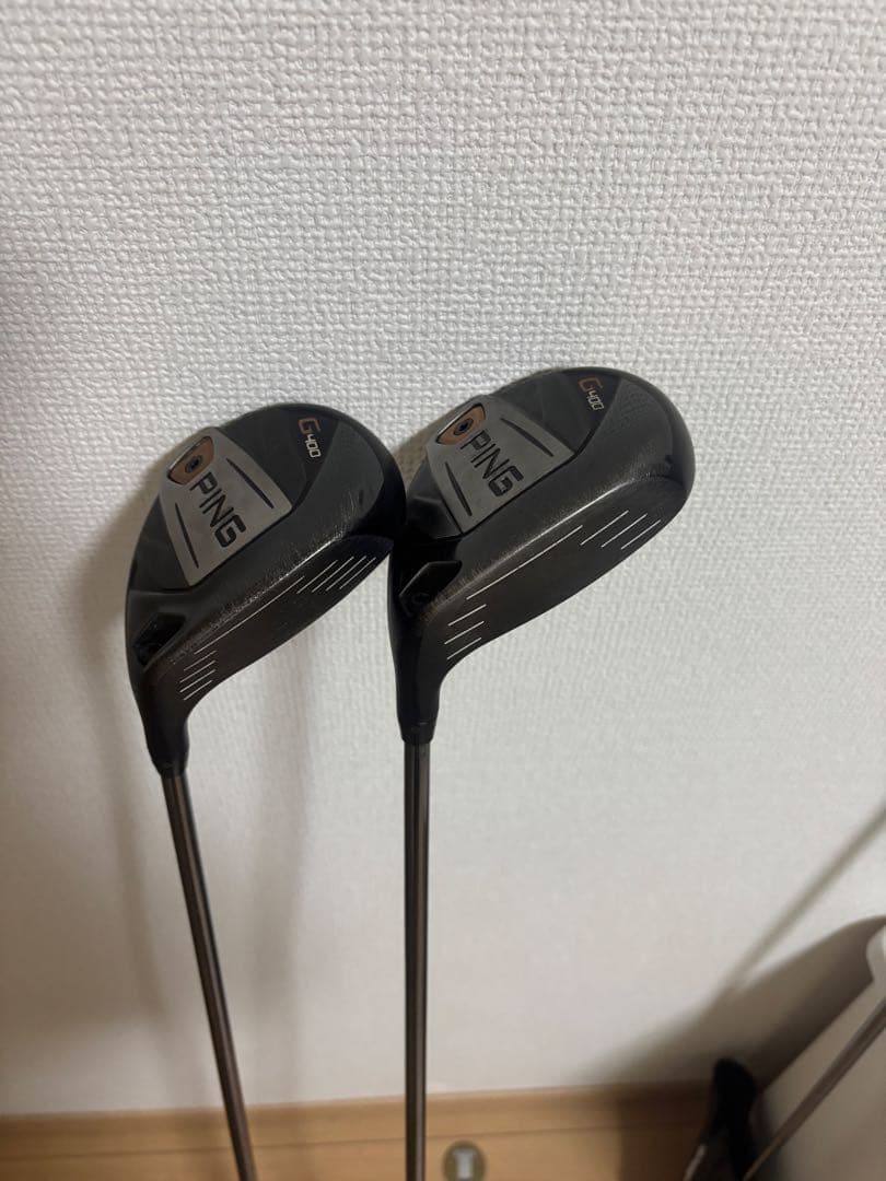 PING G400 フェアウェイウッド 3番 5番 セット　カバーなし