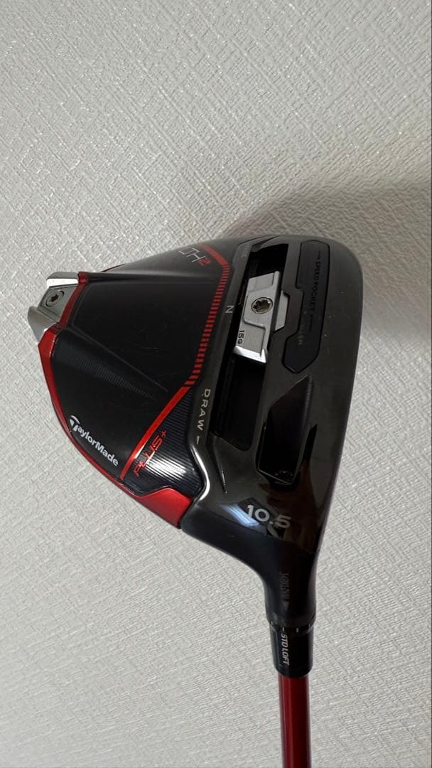 【美品】テーラーメイド ステルス2ドライバー 10.5度　ベンタスTRレッド5S
