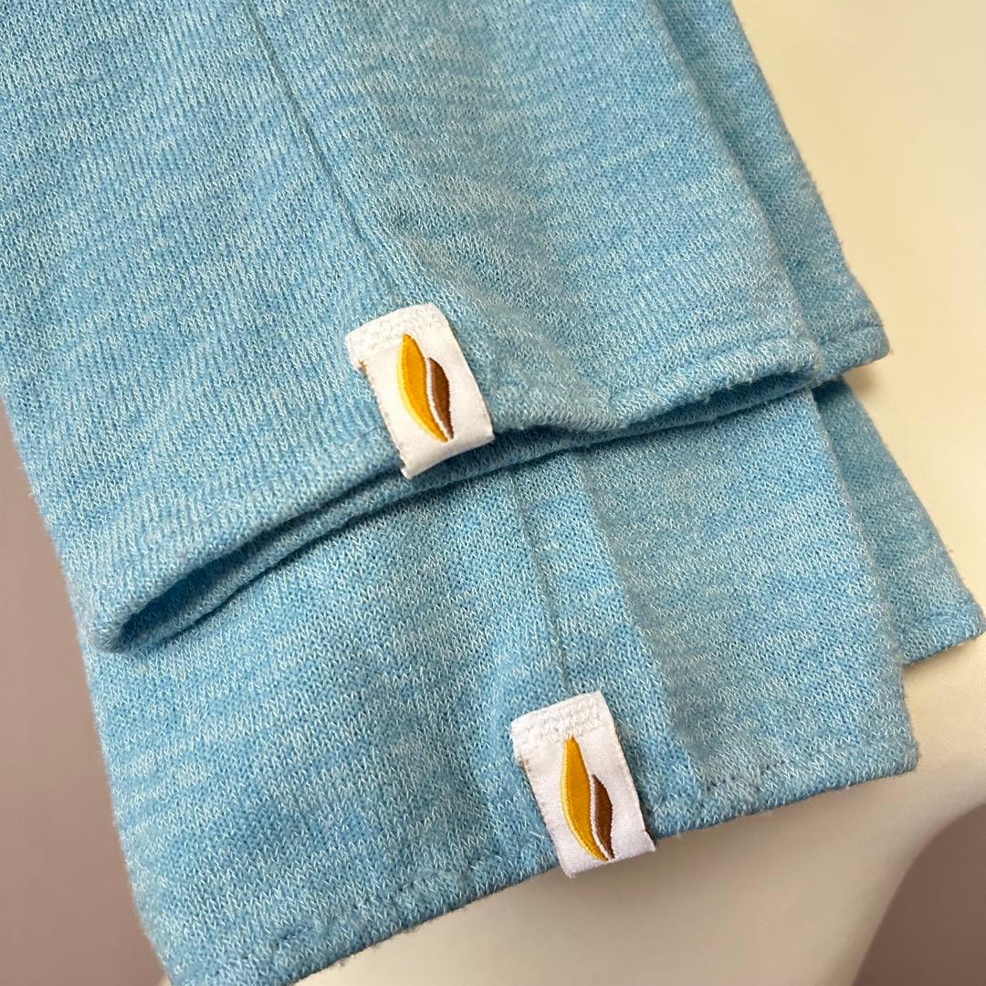 【美品】〓バレエ〓 Rubiawear ルビアウェア フルレッグウォーマー水色