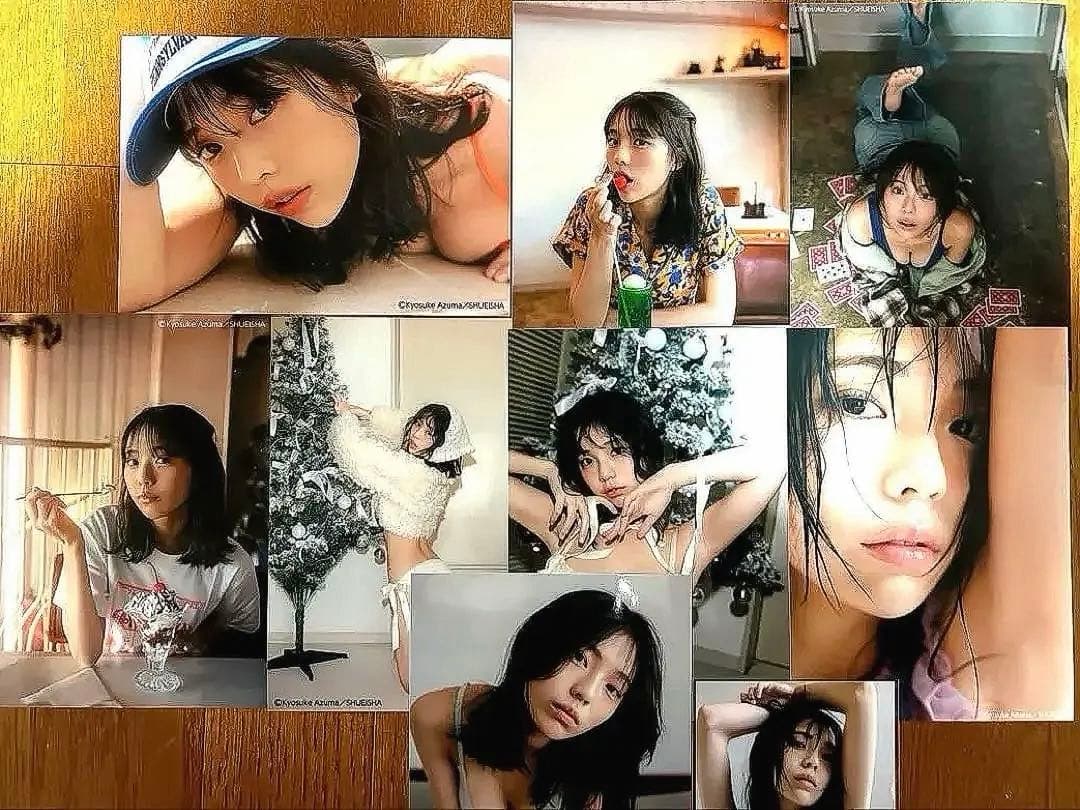 菊地姫奈さんカレンダーブックお渡し会購入特典➕オンライン購入特典生写真9枚組