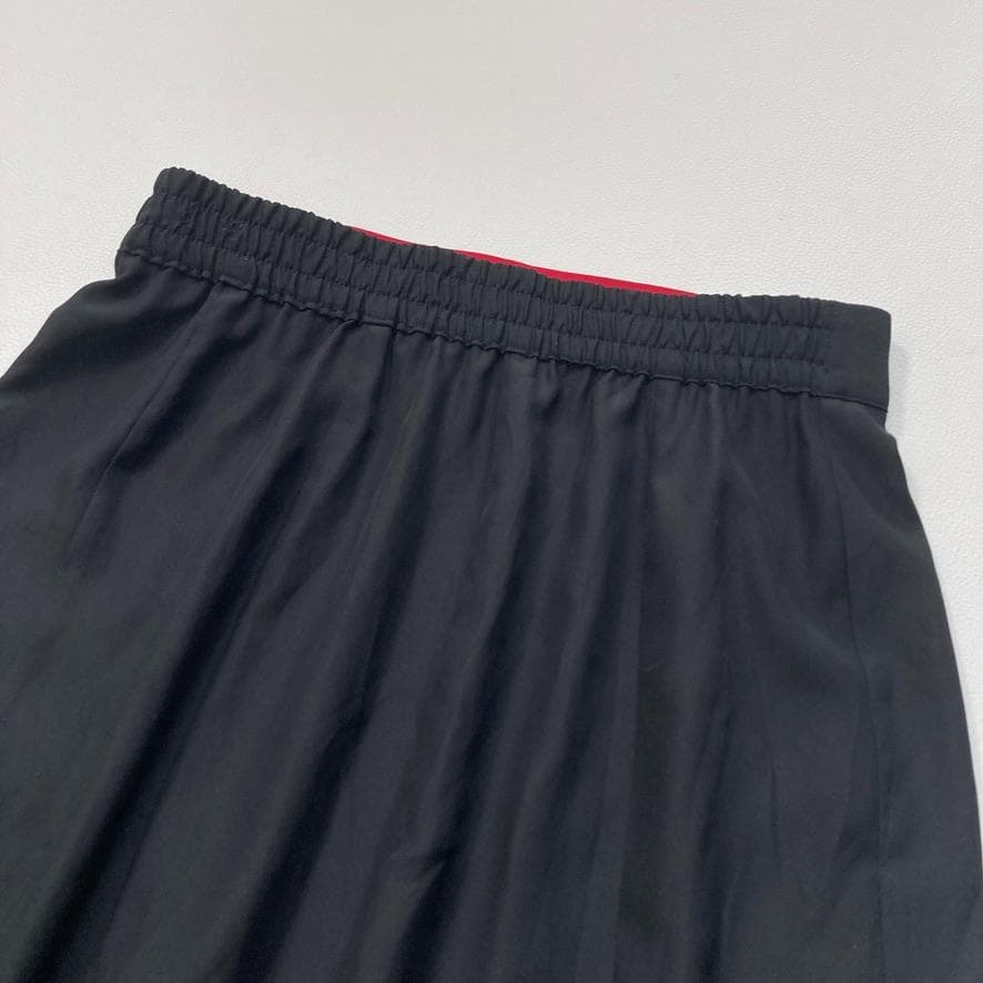 【美品】チャコット　社交ダンス リバーシブル ラップスカート 2WAY 黒 赤