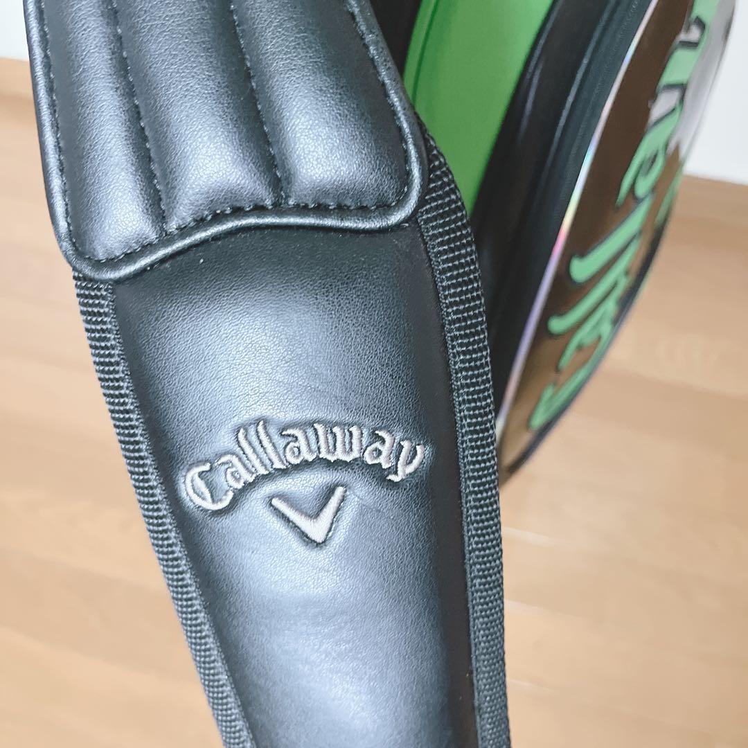 K214 まさる様Callaway キャディバッグ フード無し グリーンブラック