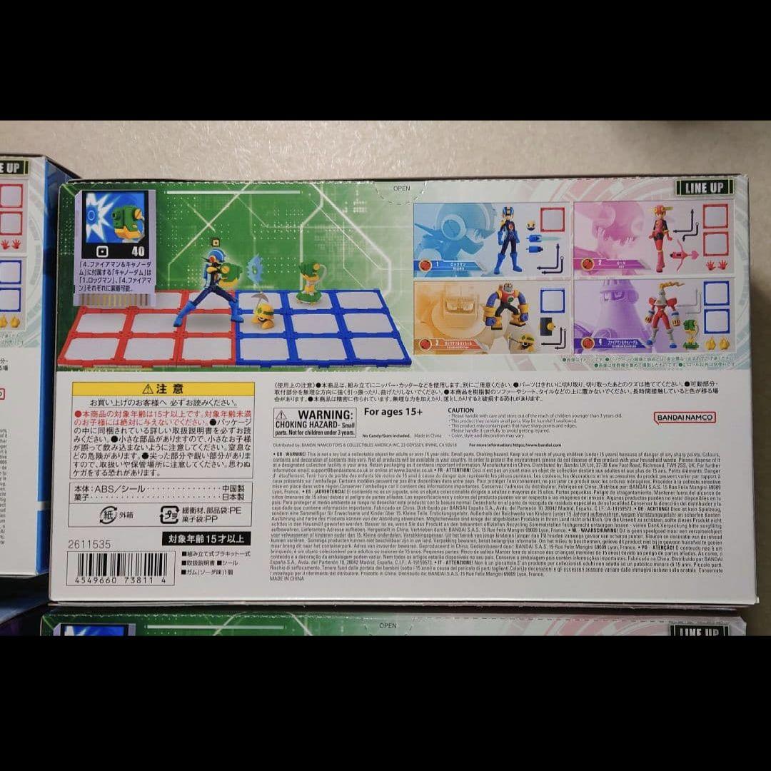 未開封　SMP Kit Makes Pose ロックマンエグゼ 01　4種セット