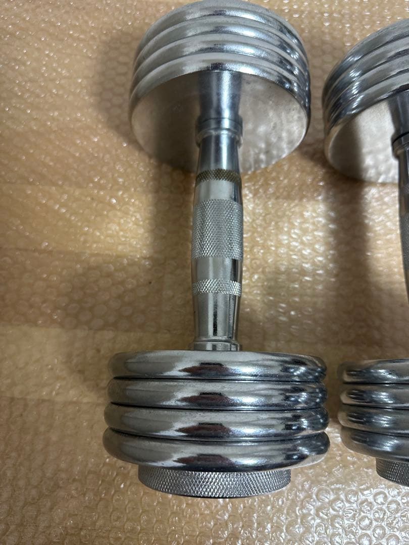 IGNIO クローム　可変ダンベル　10キロ ×2 セット　Chrome