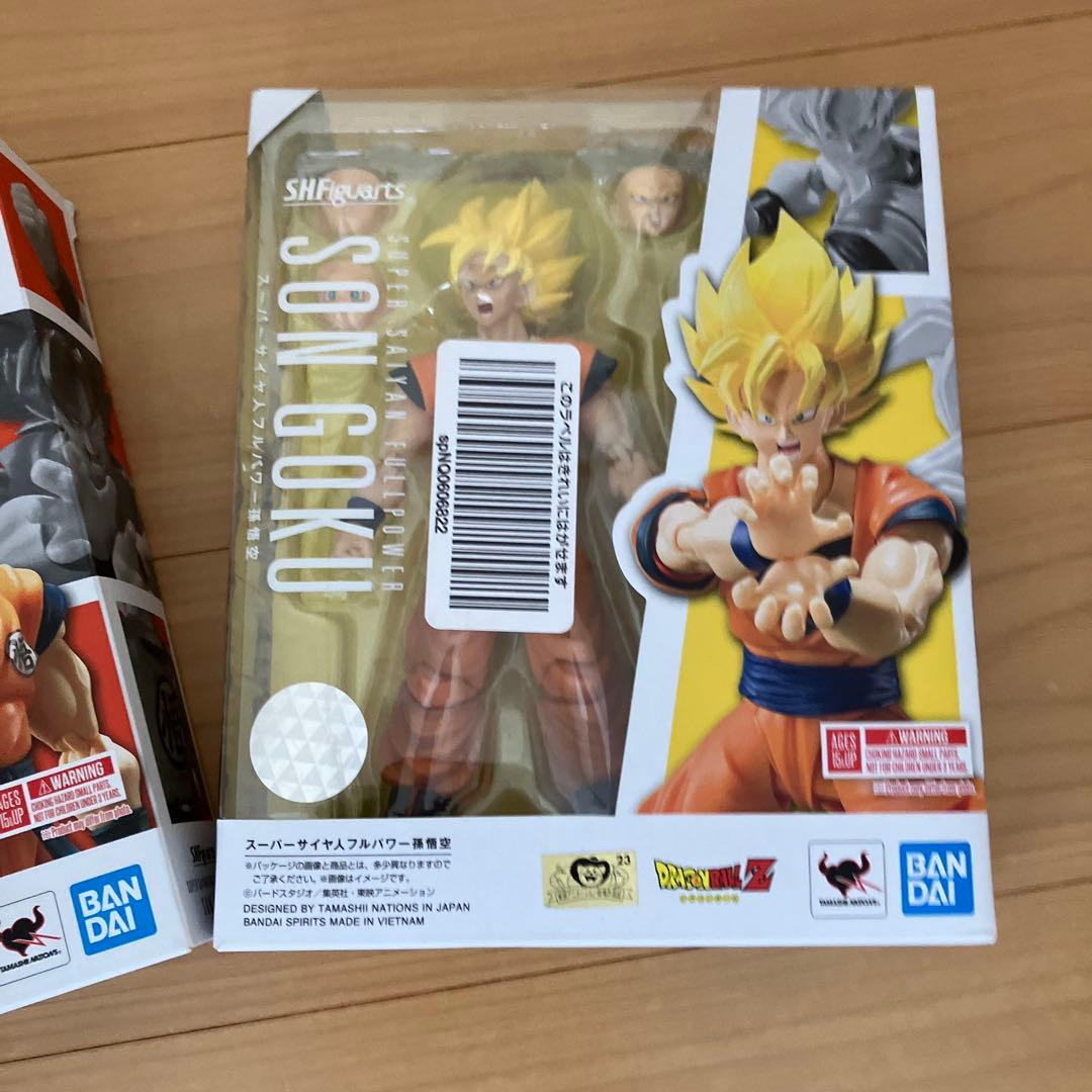 SHFiguarts スーパーサイヤ人、ブルー孫悟空 2体セット！