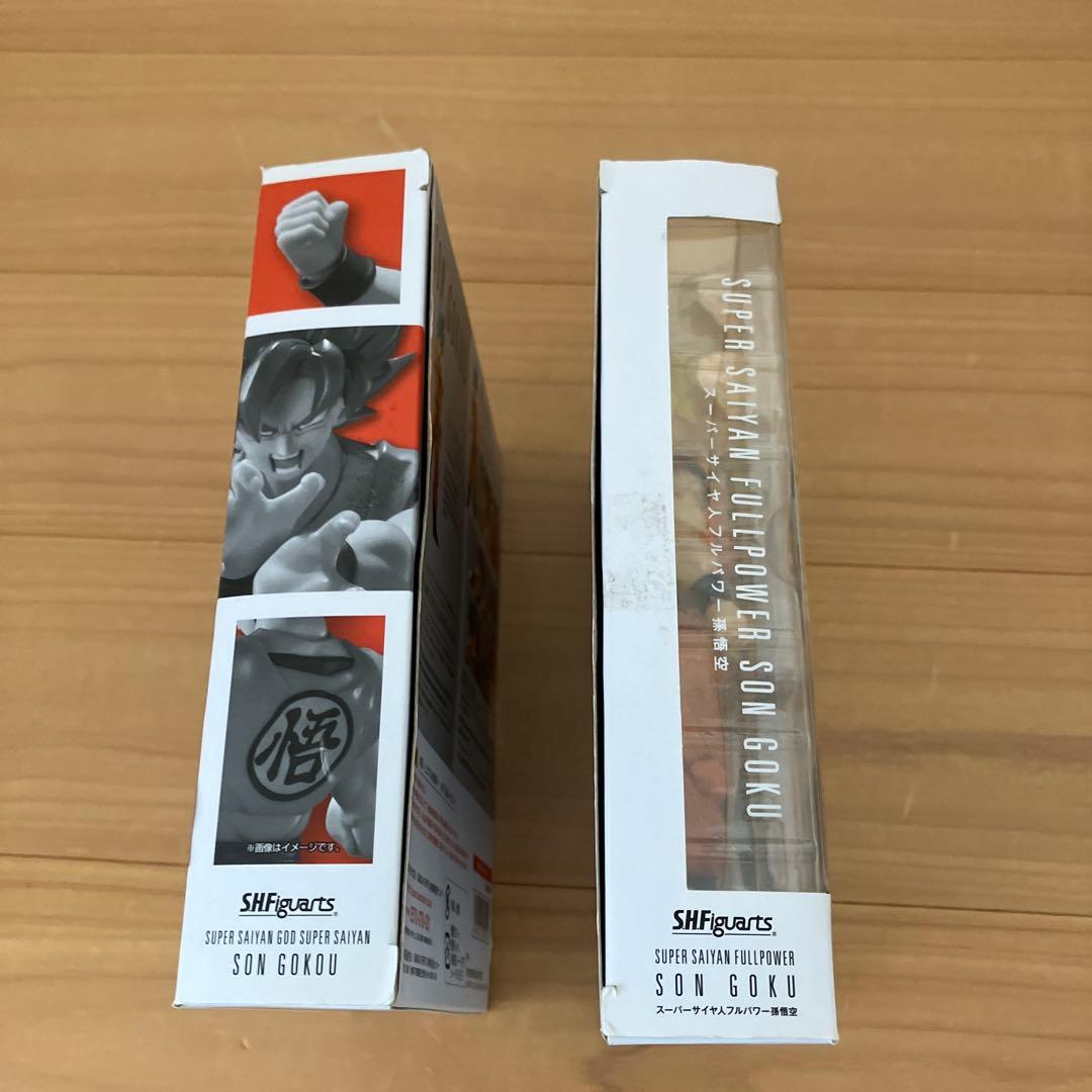 SHFiguarts スーパーサイヤ人、ブルー孫悟空 2体セット！