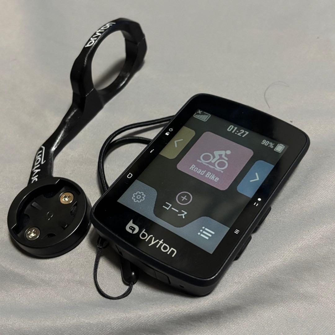 Bryton Rider 650 サイクルコンピューター と心拍センサー