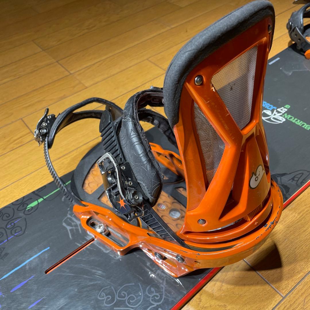 【値下げ】burtonバートンjoystick157 バインセット　初中級向